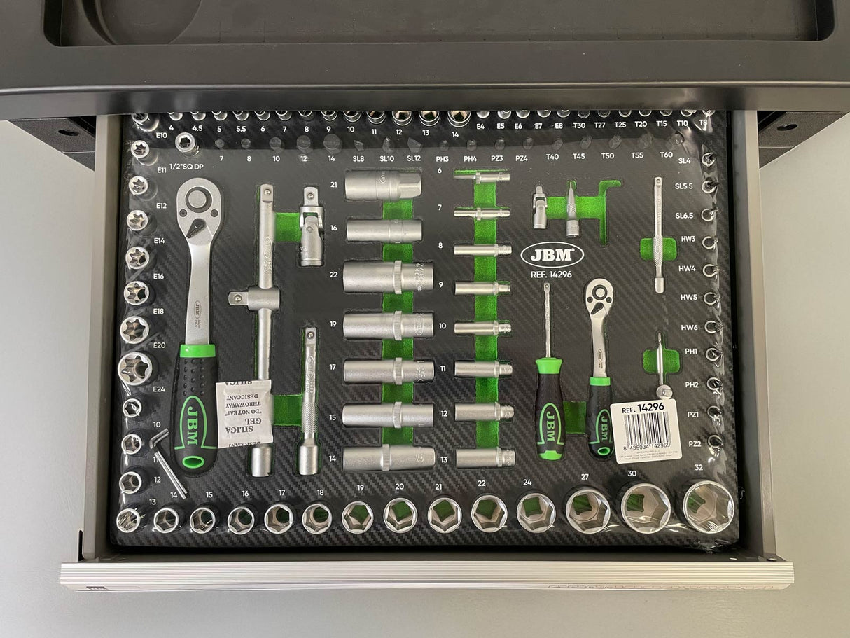 Verktygsvagn inkl. 177 st verktyg (JA1004TC)