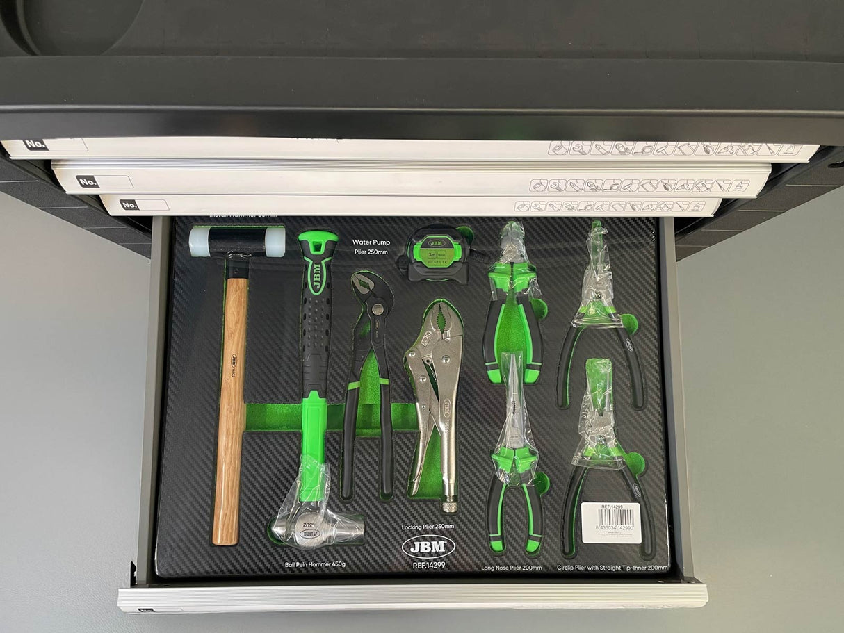 Verktygsvagn inkl. 177 st verktyg (JA1004TC)