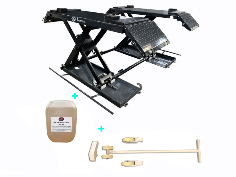 BLACK WEEK - Låglyftande saxlyft - 3000 kg - Basic line (JA3000SPLUS)