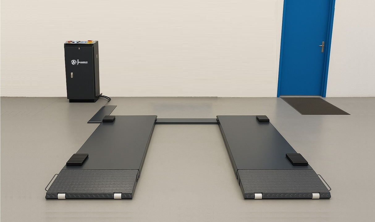 Saxlyft - Lågprofil / Golvmonterad - 3500 kg. - Euro line (JA3500S-E)