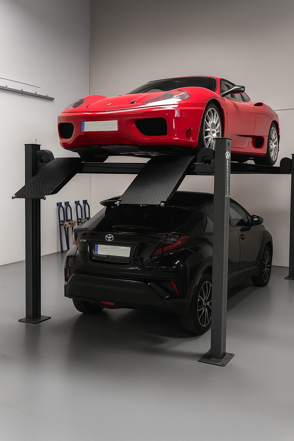 Fyrpelarlyft (Parkeringslyft) - Basic line (JA4000FP)