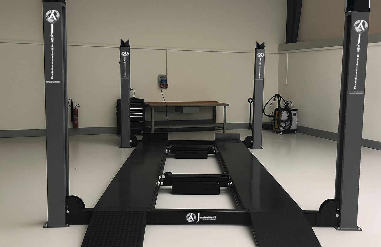 Fyrpelarlyft - hydraulisk - 5500 kg - Basic line (JA5500F)