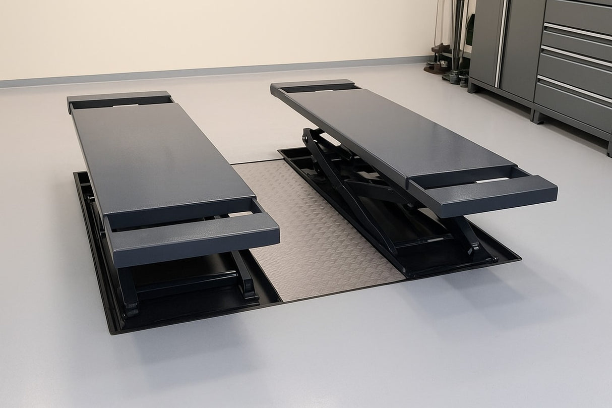 Saxlyft - Installation i golv - 3800 kg. - Basic line (JA6001S)