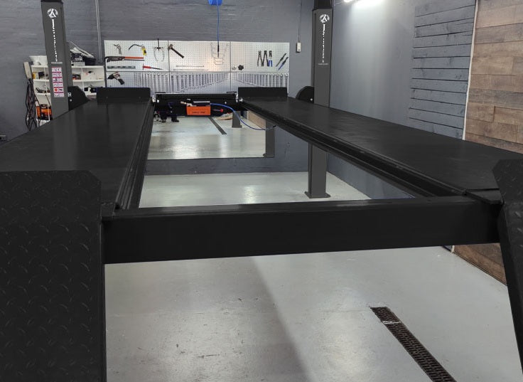 BLACK WEEK - Fyrpelarlyft + Domkraft + Monteringssats för Frihjulslyft (JA4000FPLUS)