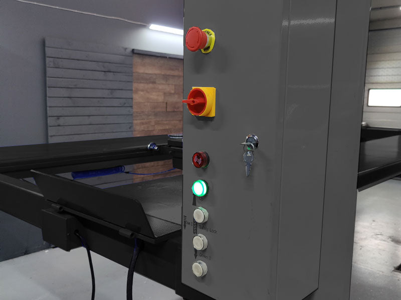 Fyrpelarlyft - hydraulisk - 5500 kg - Basic line (JA5500F)