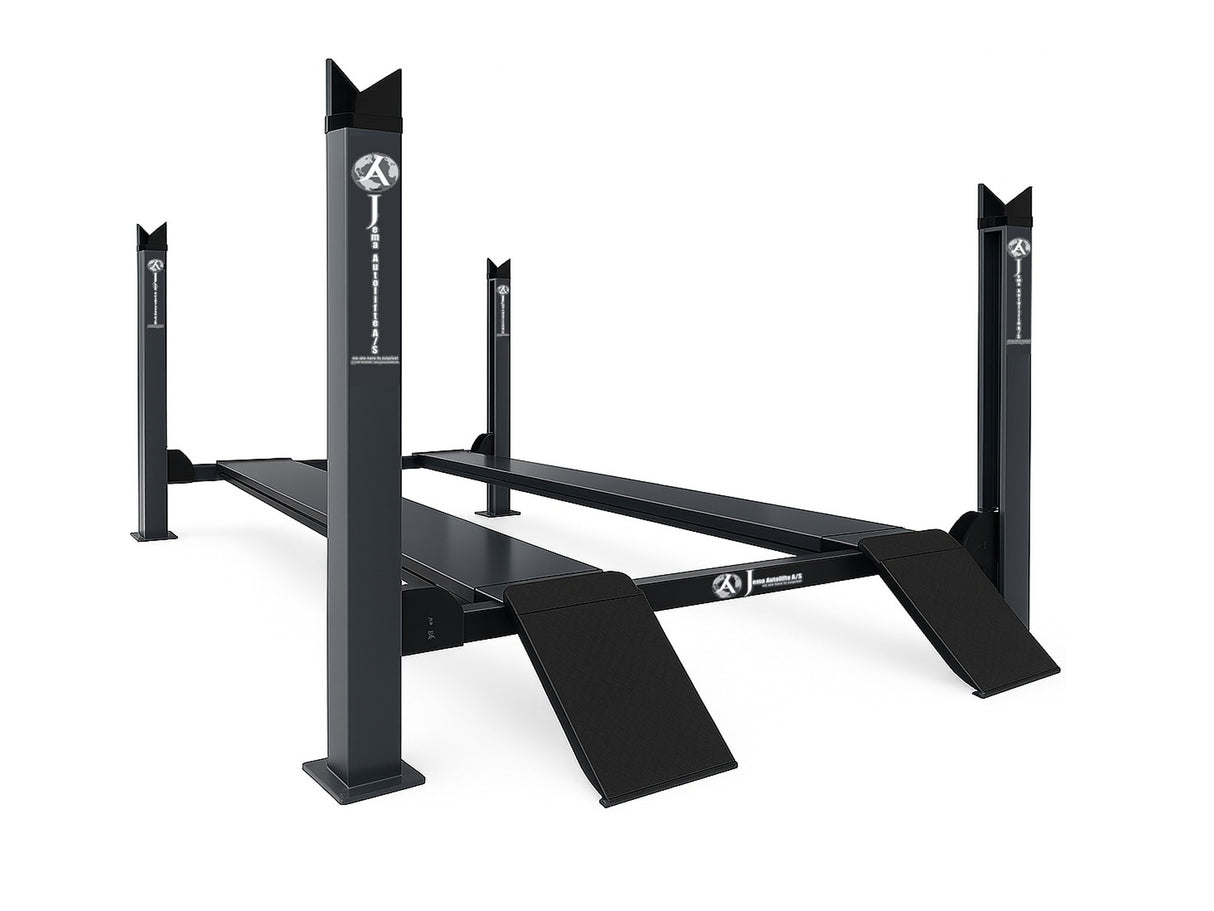 Fyrpelarlyft för hjulinställning - Hydraulisk - 5500 kg - Basic line (JA5501F)