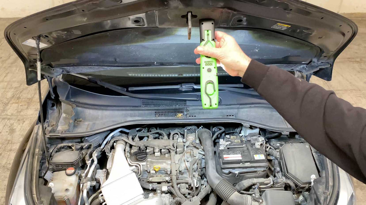 LED-lampa med magnetfot och krokar, 1.000 Lm (54124)