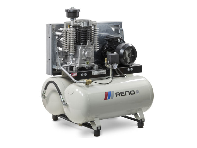 Professionell dubbelkompressor (670/90+90)