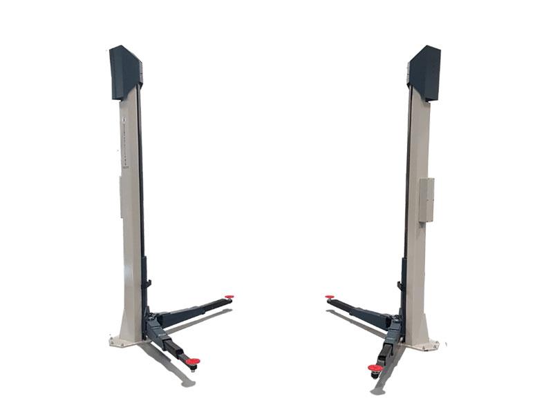 Elektromekanisk tvåpelarlyft utan bottenram - 3500kg - Euro line (JA3500T-E)