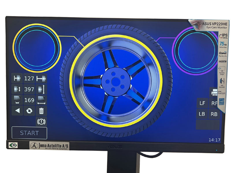 Balanseringsmaskin - Euro Line (DWC-10-E)