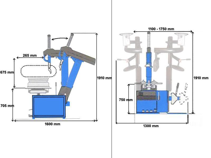 Däckmaskin - Euro line (DWB-10-E)