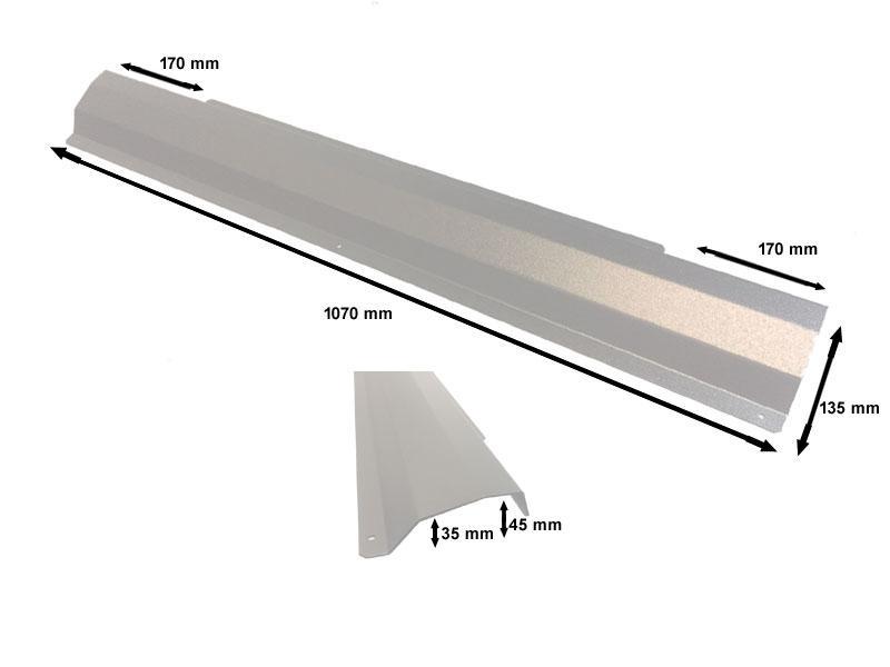 Täckplåt för slangpaket (30008)