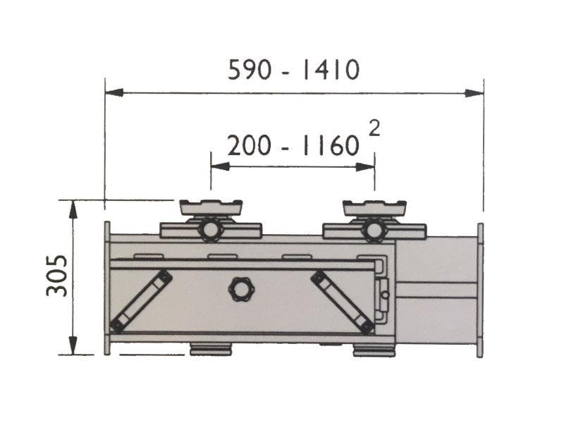 Domkraft / Frihjulslyft Euro Line - Hydraulisk (JA8000J-E)