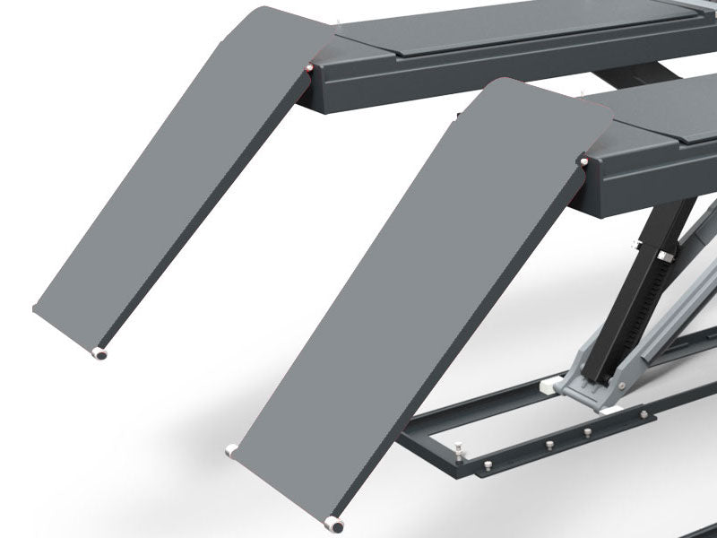 Körbanesaxlyft - Inbyggda frihjulssaxar - 5500 kg. - Euro line (JA9000S-E)