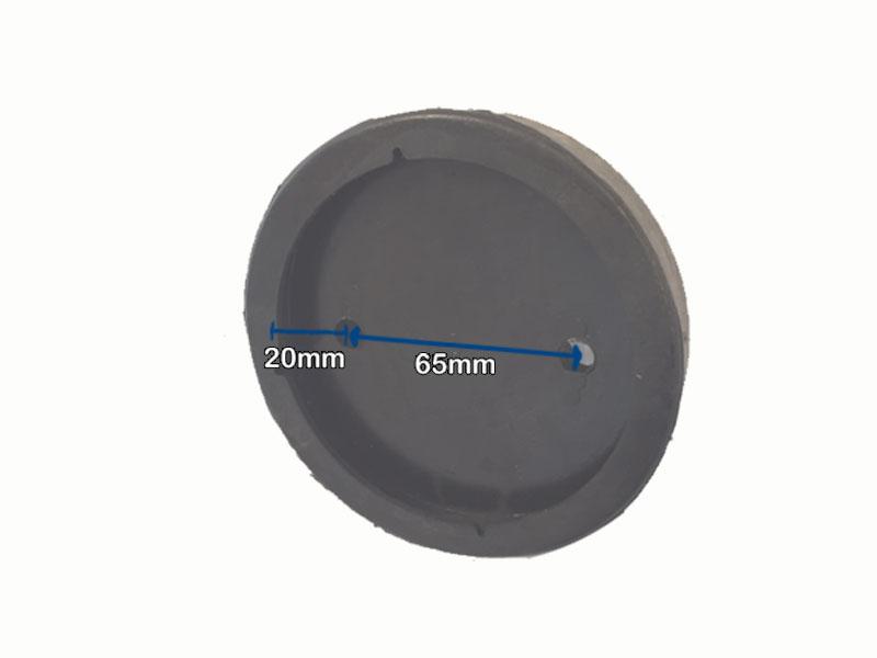 Lyftgummi för bärplatta tvåpelarlyft (JA0007RB)