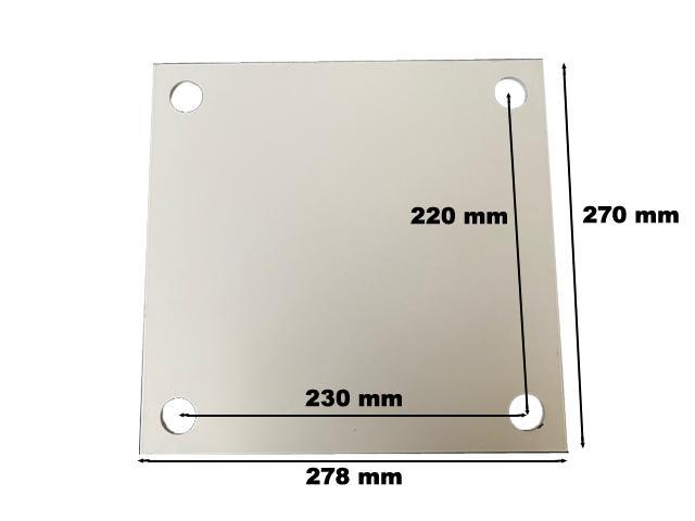 Shimsplattor / bottenplatta för fyrpelarlyft (35000014)