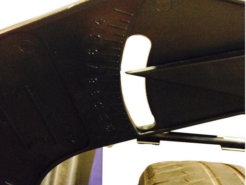 Fälgbreddmätare för balanseringsmaskin (JA2002WC)