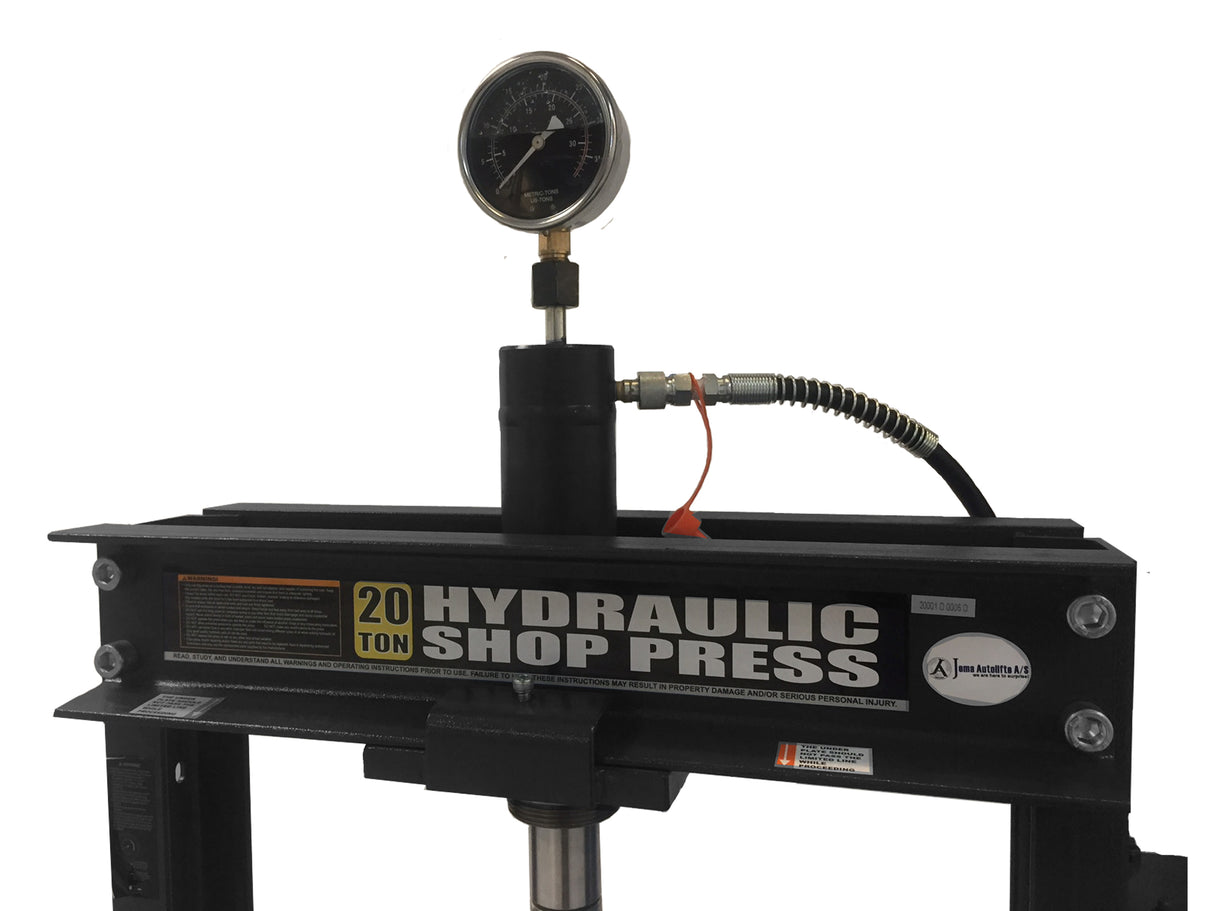 Verkstadspress - 20T Hydraulisk i svart (JA1100PR)