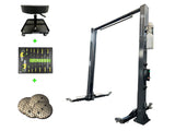 Guldpaket 11 - Tvåpelarlyft utan bottenram - 4200kg. - Basic line (JA4200T-CF)